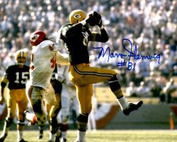 Autographed MARV FLEMING 8X10 Green Bay Packers Photo
