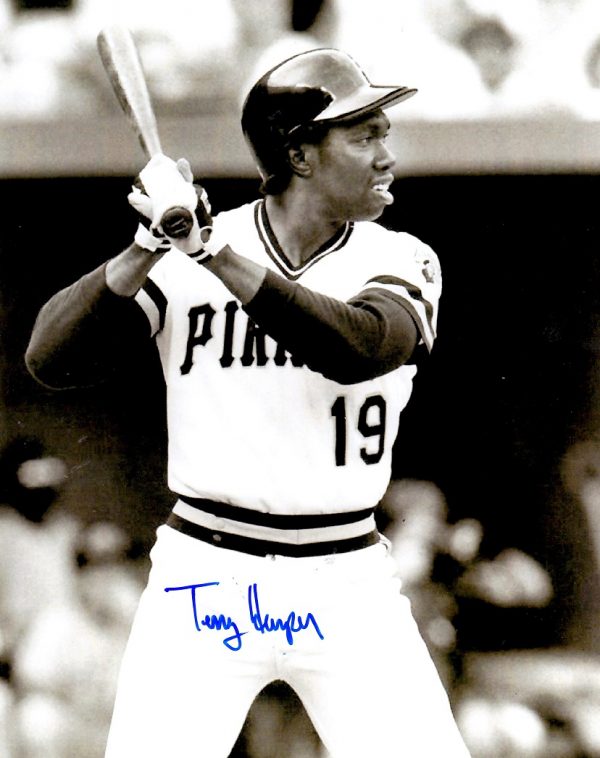 Autographed TERRY HARPER 8X10 Pittsburgh Pirates Photo