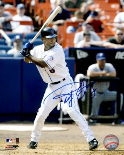 AUTOGRAPHED RICKY GUTIERREZ 8X10 New York Mets photo