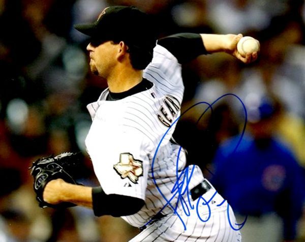 AUTOGRAPHED GEOFF GEARY 8X10 photo  Houston Astros