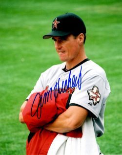 AUTOGRAPHED JIM HICKEY 8X10 photo  Houston Astros