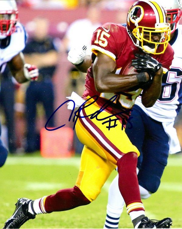 Autographed ALDRICH ROBINSON 8x10 Washington Redskins Photo