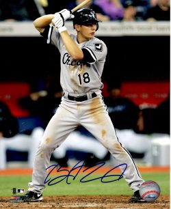 AUTOGRAPHED BRENT LILLIBRIDGE 8X10 Chicago White Sox Photo