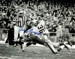 Autographed  ANDY RUSSELL 8X10 Pittsburgh Steelers Photo