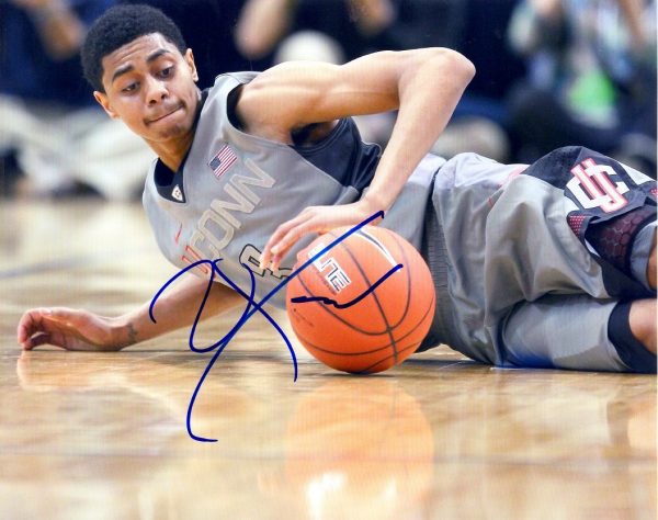 AAutographed JEREMY LAMB  8X10  University of Connecticut Photo