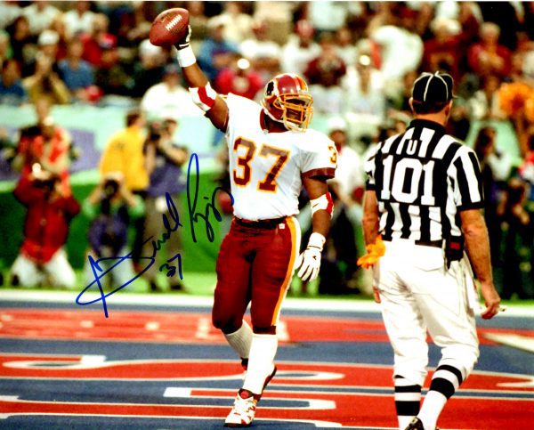 Autographed GERALD RIGGS 8x10 Washington Redskins Photo