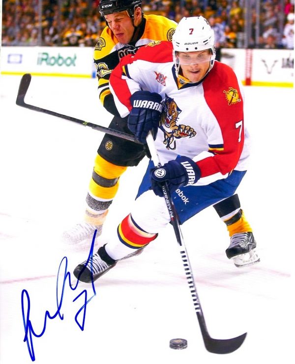 Autographed DMITRY KULIKOV 8X10 Florida Panthers Photo
