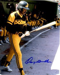 AUTOGRAPHED OSCAR GAMBLE 8X10 San Diego Padres photo
