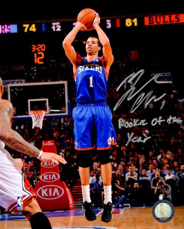 AUTOGRAPHED MICHAEL CARTER-WILLIAMS 8X10  Philadelphia 76'ers photo