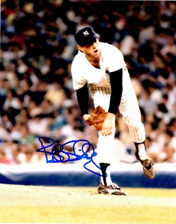 AUTOGRAPHED BOB SHIRLEY 8X10 NEW YORK YANKEES photo