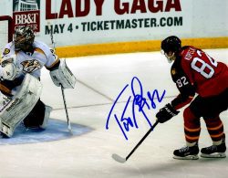 Autographed TOMAS KOPECKY 8X10 Florida Panthers Photo