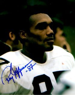 Autographed ROY JEFFERSON 8X10 Pittsburgh Steelers Photo