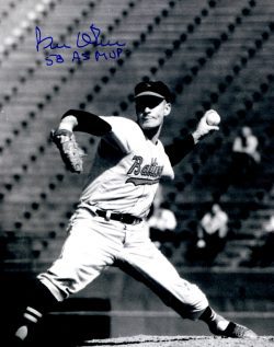 AUTOGRAPHED BILLY O'DELL 8X10 Baltimore Orioles Photo