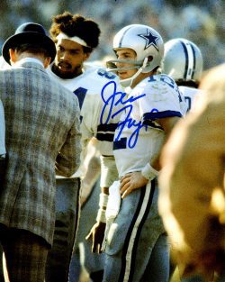 Autographed  JEAN FUGETT 8x10 Dallas Cowboys Photo
