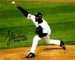 AUTOGRAPHED JOSE CONTRERAS 8X10 photo  Chicago White Sox