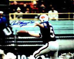 Autographed PAUL MAGUIRE 8X10 Buffalo Bills Photo