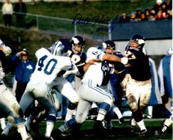 Autographed  DALE HACKBART 8X10 Minnesota Vikings Photo