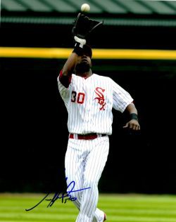 AUTOGRAPHED ALEJANDRO DE AZA 8X10 photo  Chicago White Sox