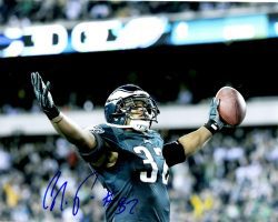 Autographed CHRIS POLK  8X10 Philadelphia Eagles Photo