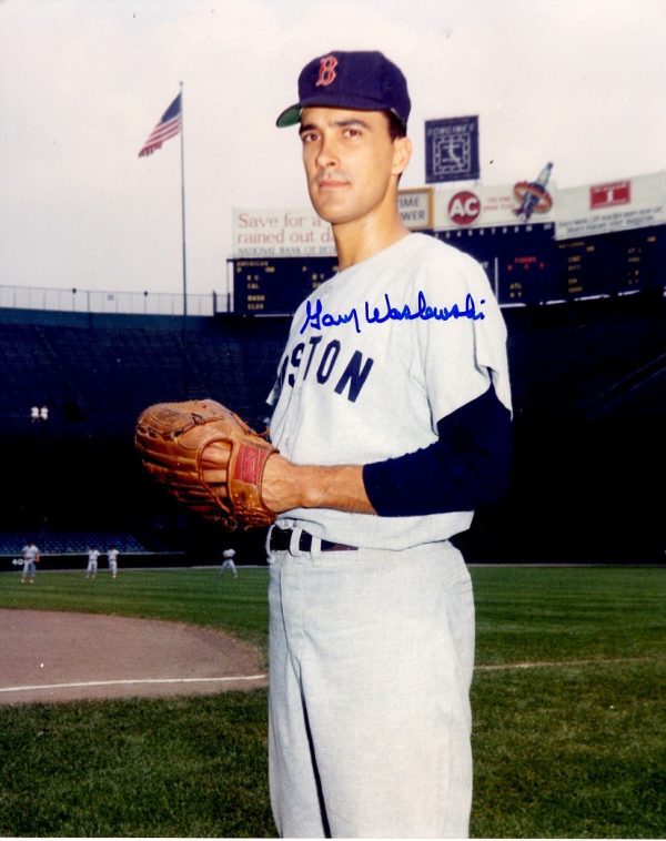 AUTOGRAPHED GARY WASLEWSKI 8X10  Boston Red Sox photo