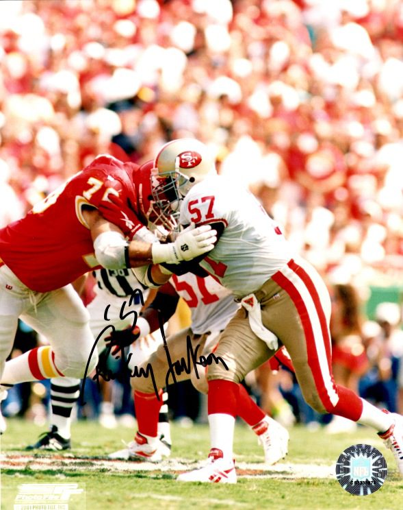 Autographed RICKEY JACKSON 8x10 San Francisco 49'ers Photo - Main