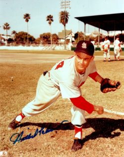 AUTOGRAPHED WILLARD SCHMIDT 8X10 St. Louis Cardinals photo