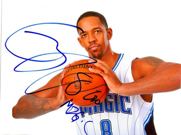 Autographed CHANNING FRYE 8X10 Orlando Magic Photo