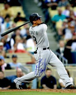 AUTOGRAPHED JORGE CANTU 8X10 photo Miami Marlins