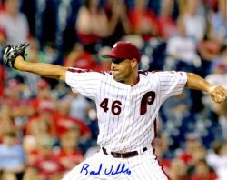 AUTOGRAPHED RAUL VALDES 8X10 photo  Philadelphia Phillies