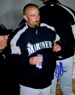 AUTOGRAPHED GEORGE SHERRILL 8X10 Seattle Mariners Photo