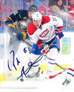 Autographed P.A. PARENTEAU Montreal Canadiens Photo