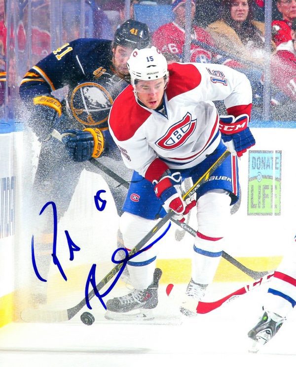 Autographed P.A. PARENTEAU Montreal Canadiens Photo