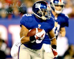 AUTOGRAPHED DA'REL SCOTT 8X10 photo New York Giants