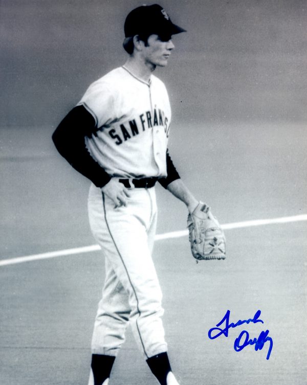 AUTOGRAPHED FRANK DUFFY 8X10 San Francisco Giants Photo