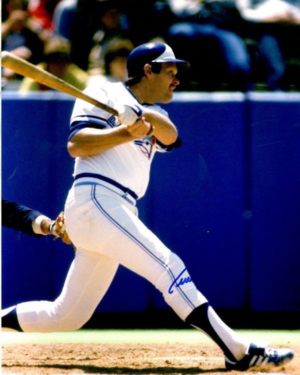 AUTOGRAPHED  ERNIE WHITT 8X10 photo Toronto Blue Jays