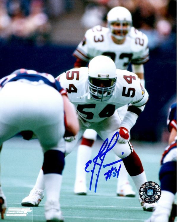 Autographed E.J. JUNIOR 8X10 St Louis Cardinals Photo