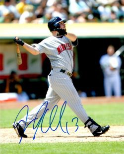 AUTOGRAPHED JASON KUBEL 8X10 Minnesota Twins photo