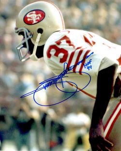 Autographed  JIMMY JOHNSON 8X10 San Francisco 49'ers Photo