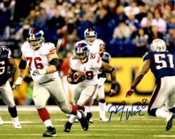 AUTOGRAPHED DJ WARE 8X10 photo New York Giants