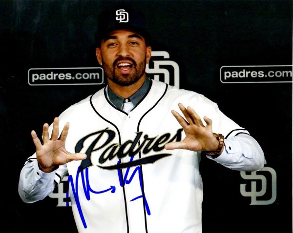 AUTOGRAPHED MATT KEMP 8X10 San Diego Padres photo