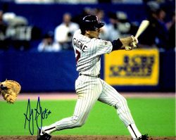 AUTOGRAPHED GREG GAGNE 8x10 Minnesota Twins photo