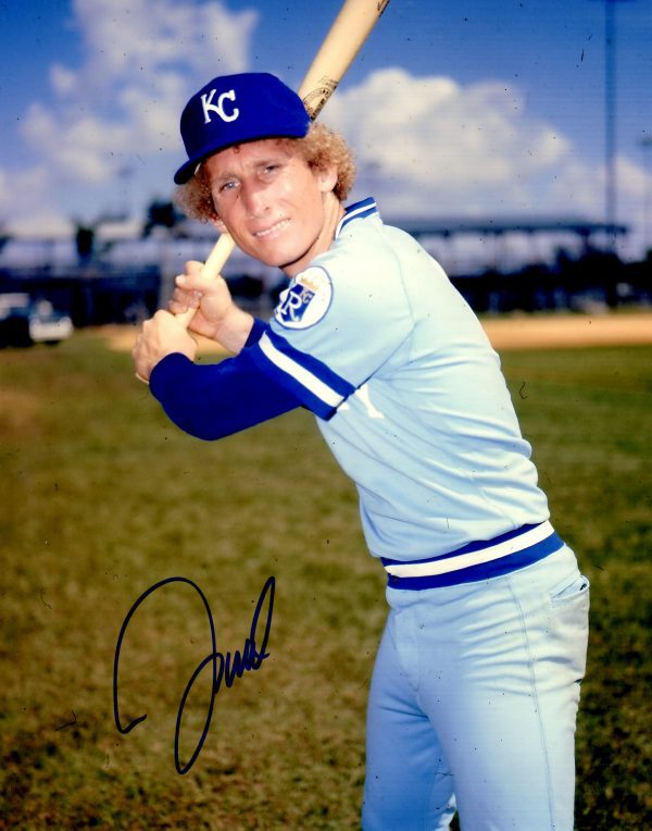 AUTOGRAPHED JIM WOHLFORD 8X10 Kansas City Royals Photo