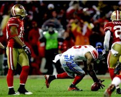 AUTOGRAPHED DEVIN THOMAS 8X10 photo New York Giants