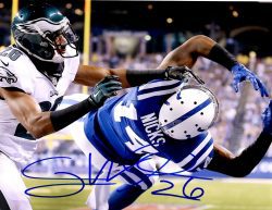Autographed CARY WILLIAMS 8X10 Philadelphia Eagles Photo