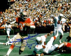 Autographed JIMMY JOHNSON 8X10 San Francisco 49'ers Photo