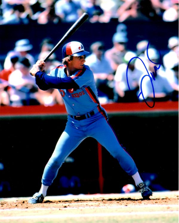 AUTOGRAPHED JIM WOHLFORD 8x10 Montreal Expos Photo