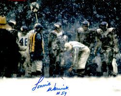 Autographed LONNIE WARWICK  8X10 Minnesota Vikings Photo