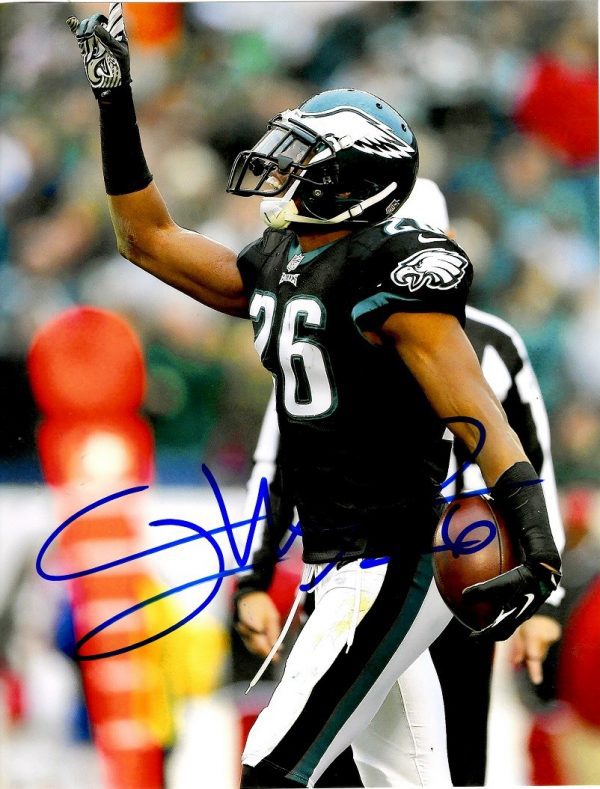 Autographed CARY WILLIAMS 8X10 Philadelphia Eagles Photo