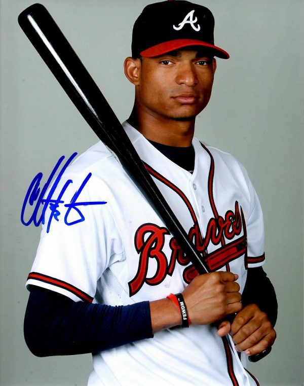 AUTOGRAPHED CHRISTIAN BETHANCOURT 8X10 Atlanta Braves photo