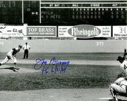 Autographed JIM BUNNING 8x10 PG 6/21/64 Philadelphia Philies Photo